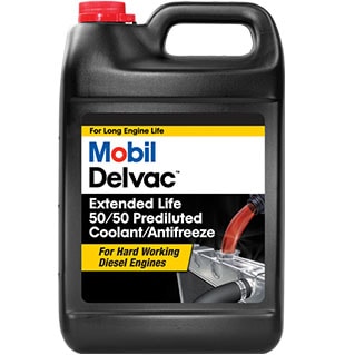 Mobil Delvac Extended Life 50 50 Prediluted Coolant Antifreeze