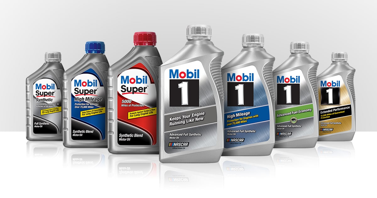 Types Of Synthetic Oil Mobil