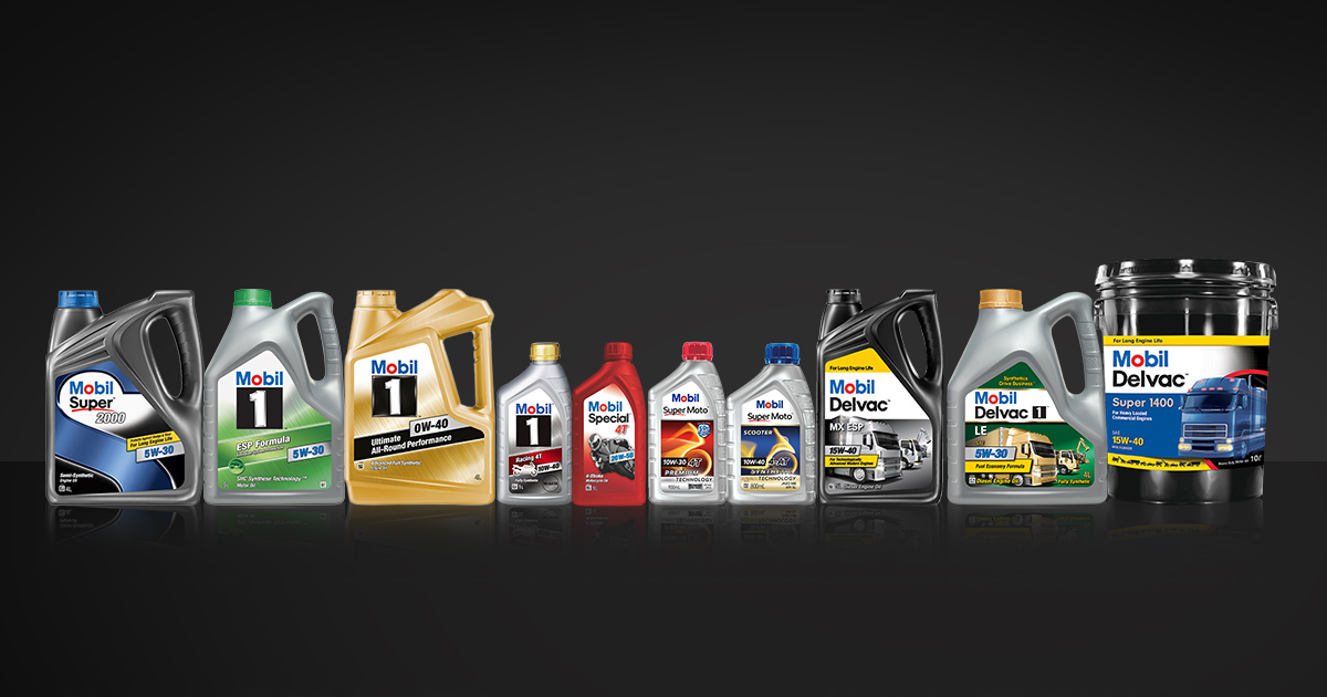 Mobil™ lubricants extend vehicle and equipment life Mobil™