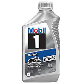 Mobil 1 V Twin 20w 50 Motorcycle Oil