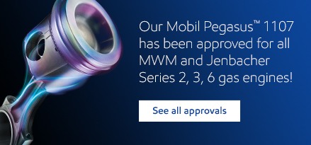 Jenbacher and MWM Mobil Pegasus 1107 Approvals