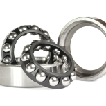 Silver bearings outside case Silver bearings outside case