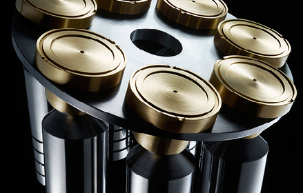 Industrial piston pump