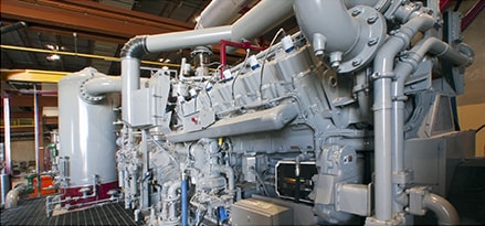 Natural gas compressor Natural gas engine