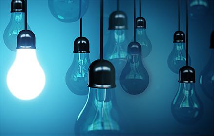 Light bulbs energy efficiency
