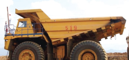 Mining truck