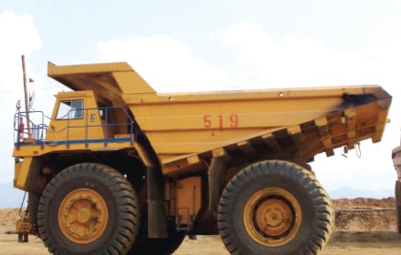 Mining truck