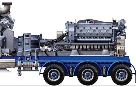 Frack truck schematic