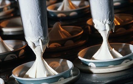 Food machinery lubrication for ice cream dispenser