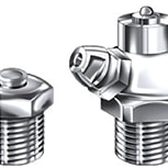 Grease fittings pressure relief valve