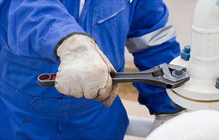 Industrial oil leakage control