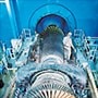 Gas turbine in machine