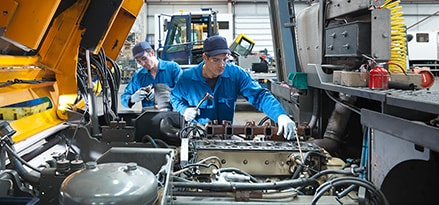 Engineer  with engine