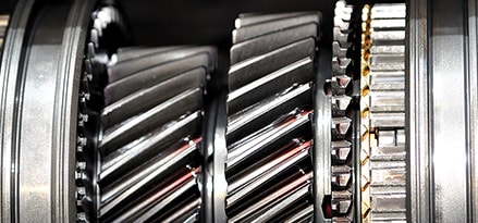 Powertraing close-up Powertraing close-up