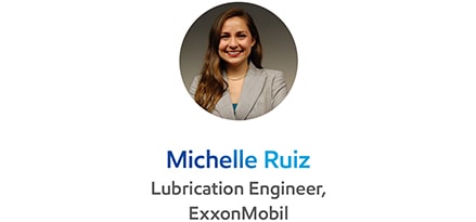 Michelle Ruiz Lubrication engineer