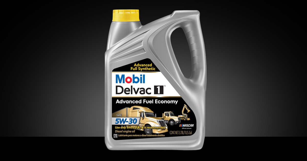 Mobil Delvac 1™ Advanced Fuel Economy 5W-30