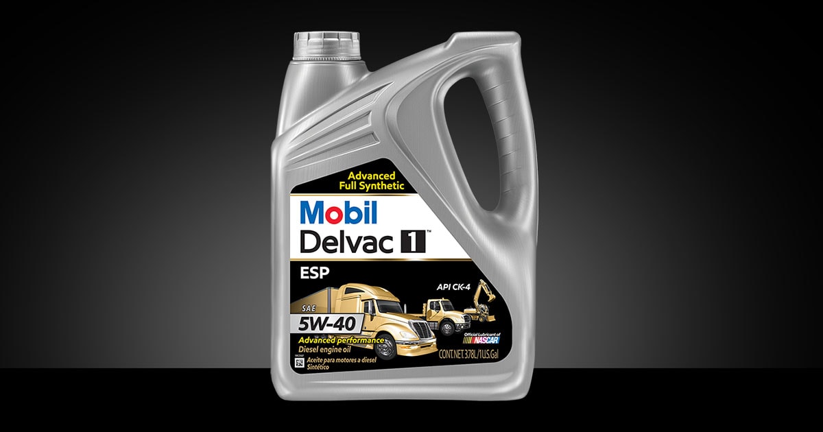 Mobil Delvac 1 Aceite 5W40 Full Sintetico Para Motores a Diesel