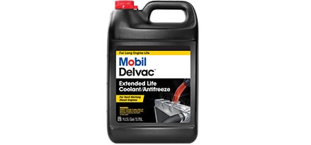 Mobil Delvac™ extended life prediluted coolant antifreeze