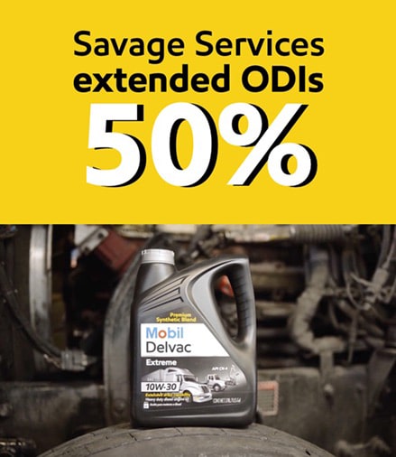 Savage Services extended ODIs 50%