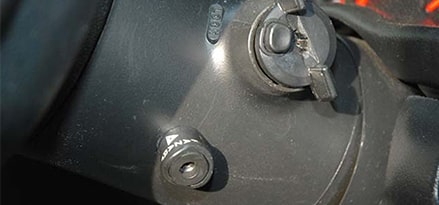 Turn on vehicle hazard lights to signal distress