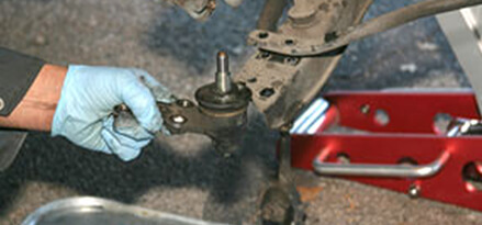 Removing entire brake suspension