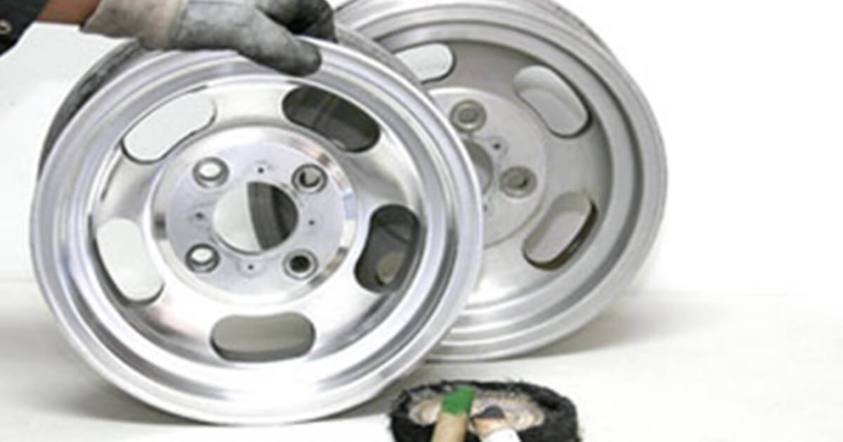 How to buff and polish aluminum wheels