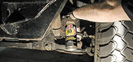 Torque the adjuster-sleeve nuts to factory specs