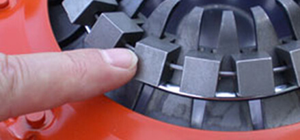 Finger pointing to a manual transmission clutch