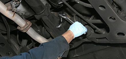 Reinstall and tighten fill hole bolt