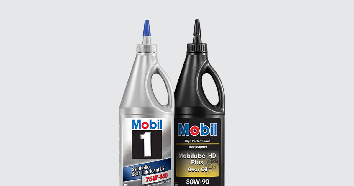 Gear lubricants Mobil