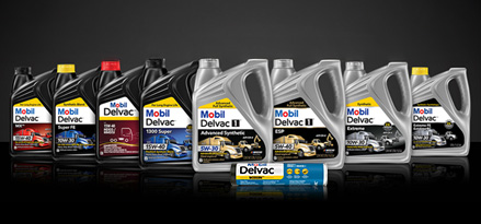 Line of Mobil Delvac products