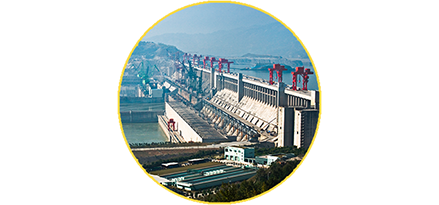 Overlook of the Three Gorges Dam