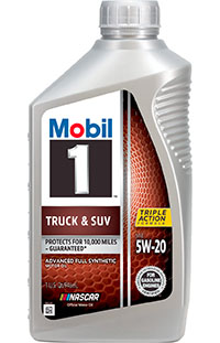 Mobil 1™ Truck and SUV 5W-20 motor oil