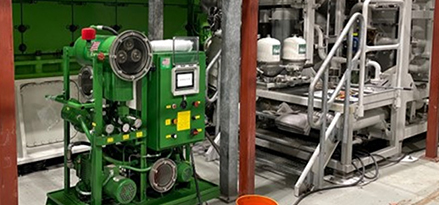 Vacuum Dehydrator Unit