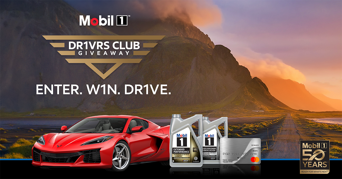 You could WIN a Corvette Stingray and more