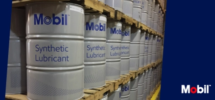 Mobil synthetic lubricant for industrial plant