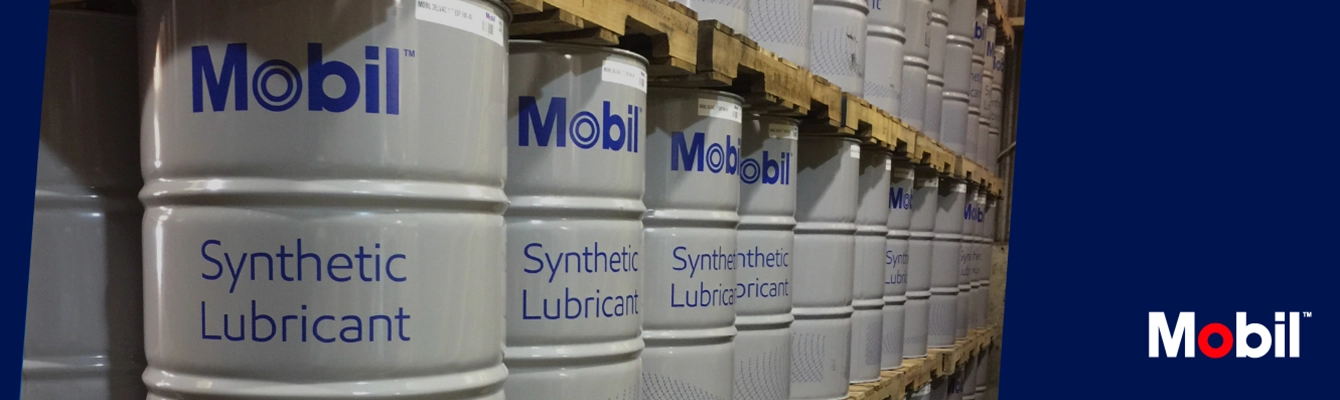 Mobil synthetic lubricant for industrial plant