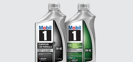 Mobil 1™ 0W-40 motor oil grouping