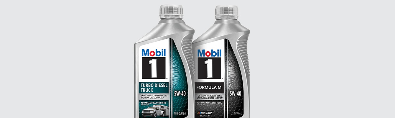 Mobil 1™ 5W-40 motor oil