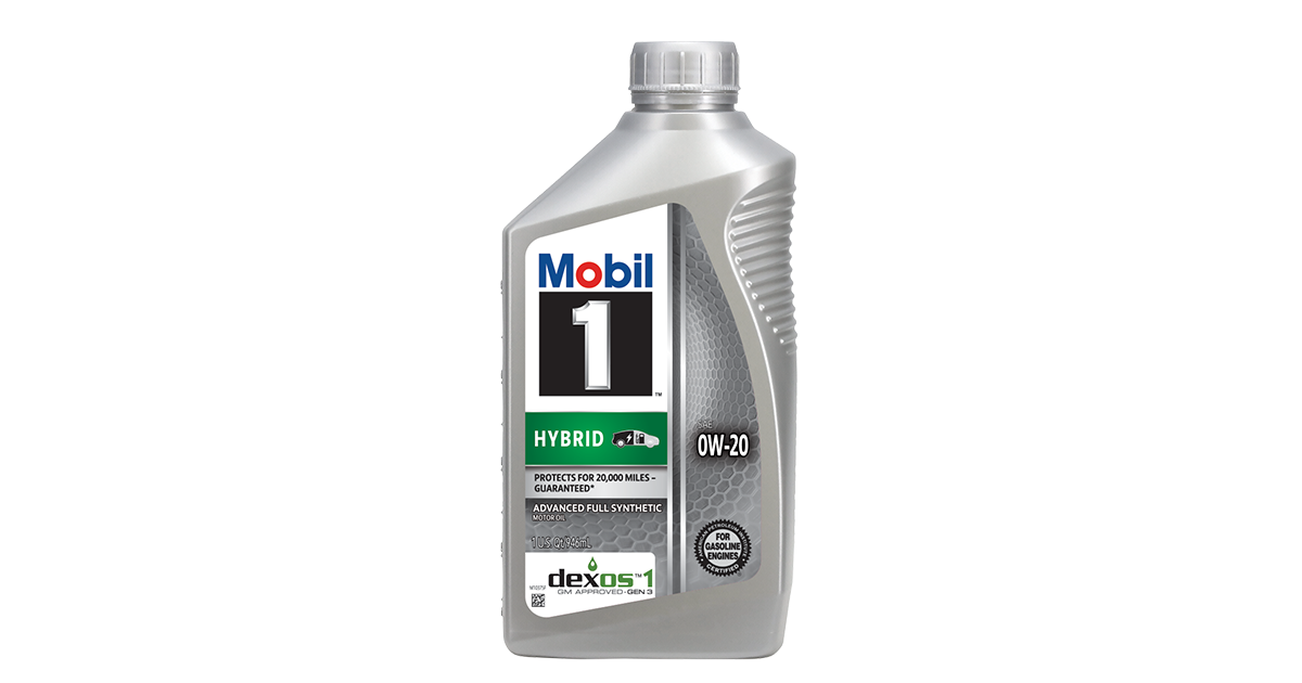 Mobil 1™ Hybrid Advanced Full Synthetic Motor Oil 0W-20