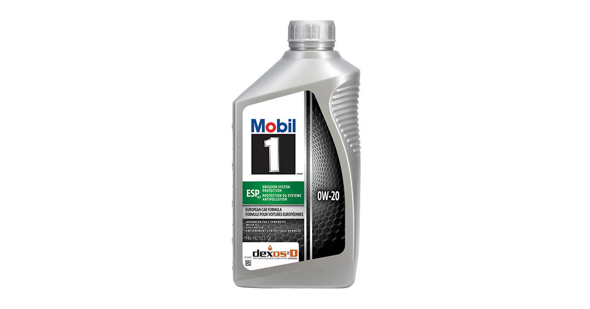Mobil 1™ ESP X2 0W-20