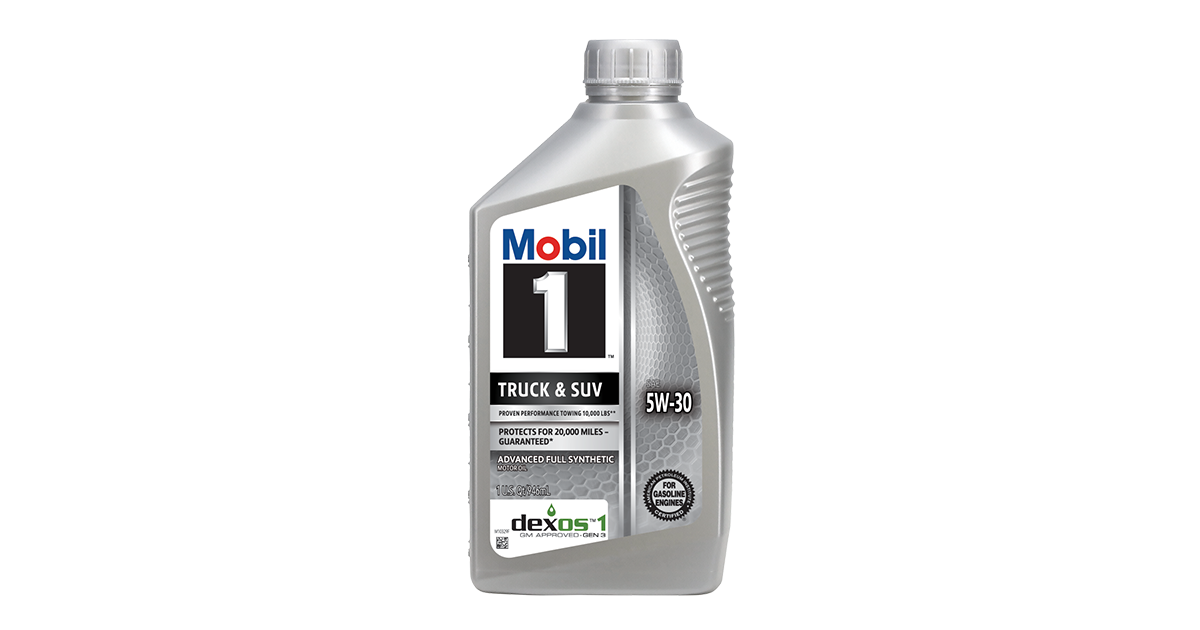 Mobil 1™ Truck & SUV Full Synthetic Motor Oil 5W-30