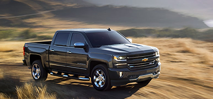 Chevy Truck in Mountains