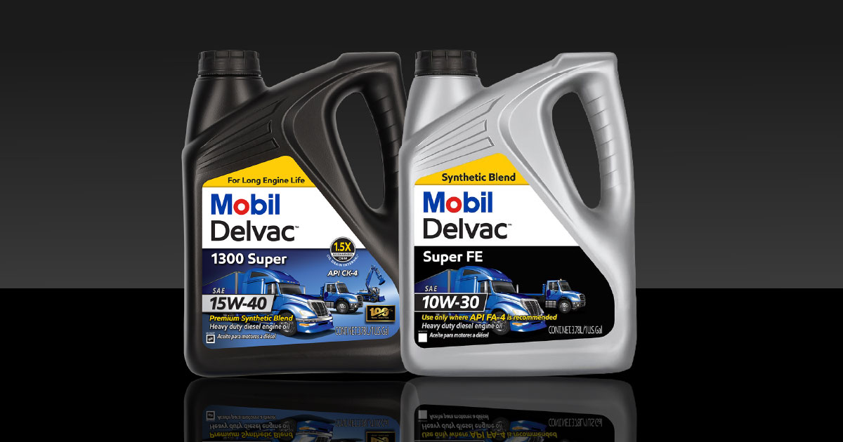 Synthetic blend diesel oil | Mobil™