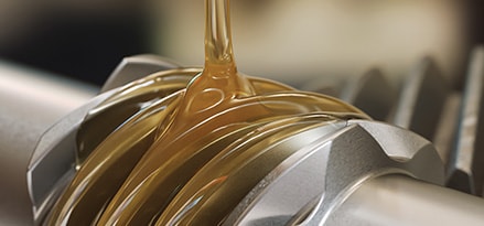 Gear screw application lubricant