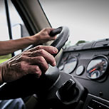 Man at the wheel