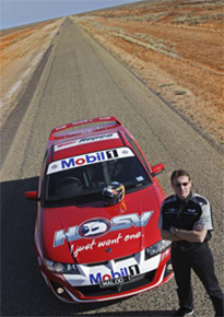 Mark Skaife at Woomera