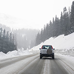Car in snow