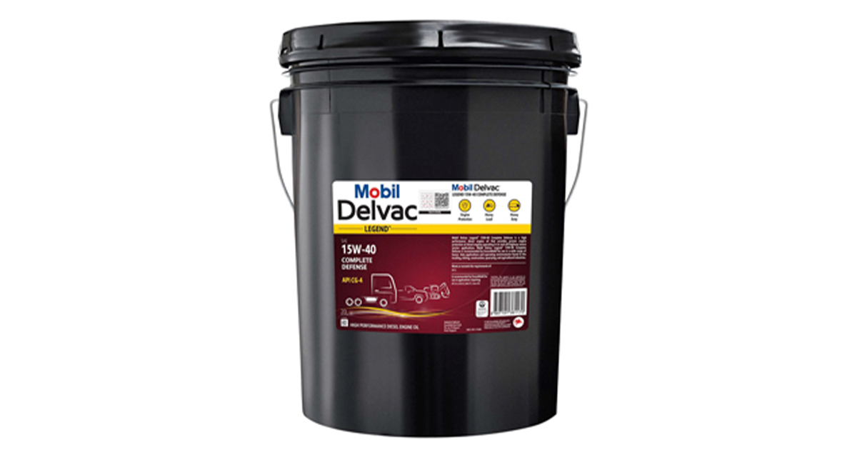 Mobil Delvac Legend™ 15W-40 Complete Defense