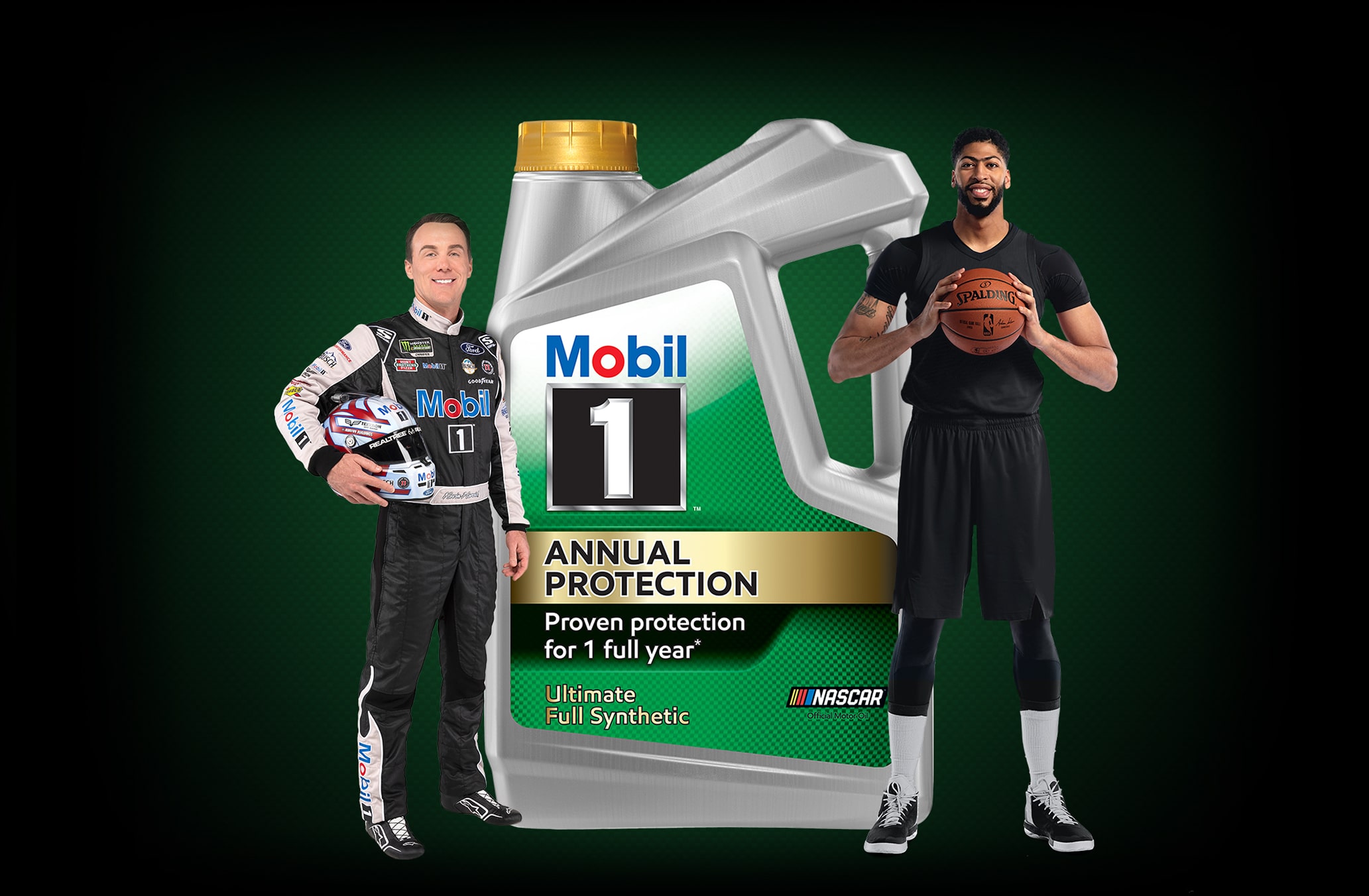 Kevin Harvick and Mobil 1™ Annual Protection full synthetic oil